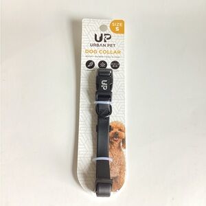 Urban Pet ~Dog Collar Black Small 11.8-14.2’’ Lightweight Waterproof Adjustable